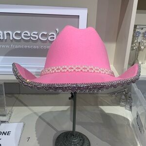 Francesca's Collections Pink Pearl-Studded Sculpture